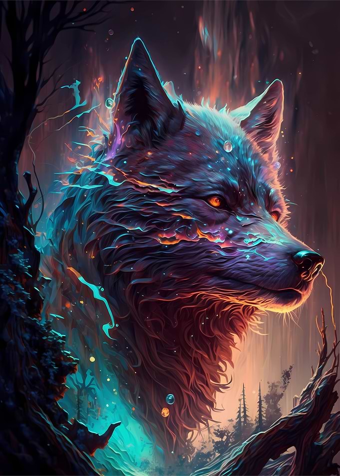 Fanciful Wolf