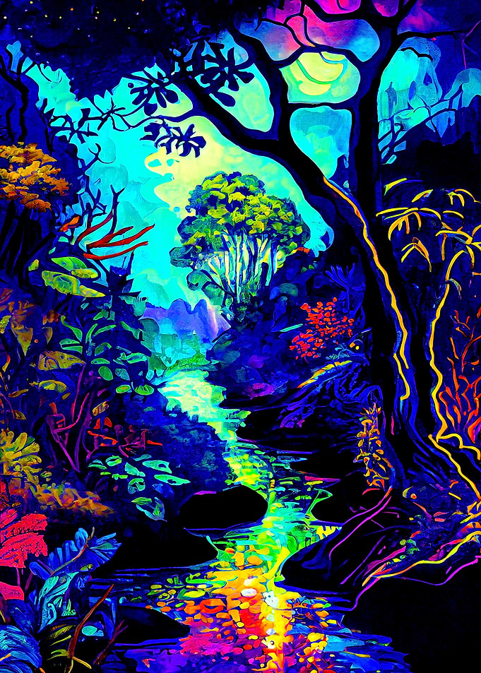 Colorful Forest
