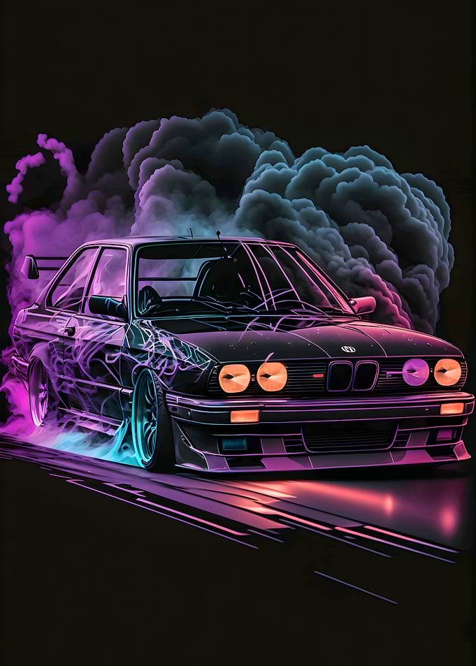 Retro Racing Car
