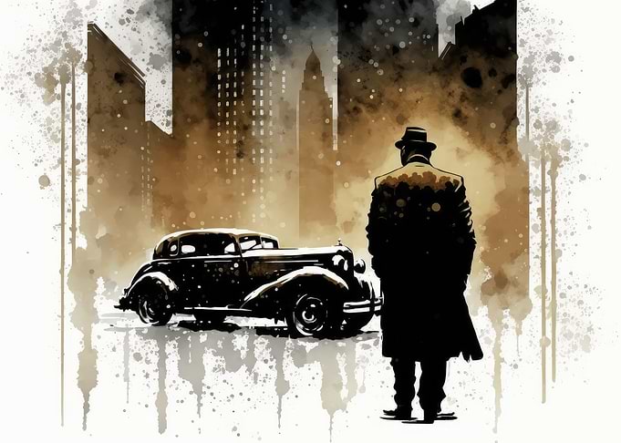 1920 Gangster Car New York