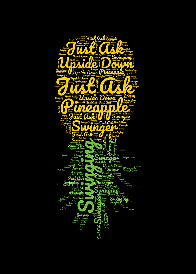 Upside Down Pineapple Gift