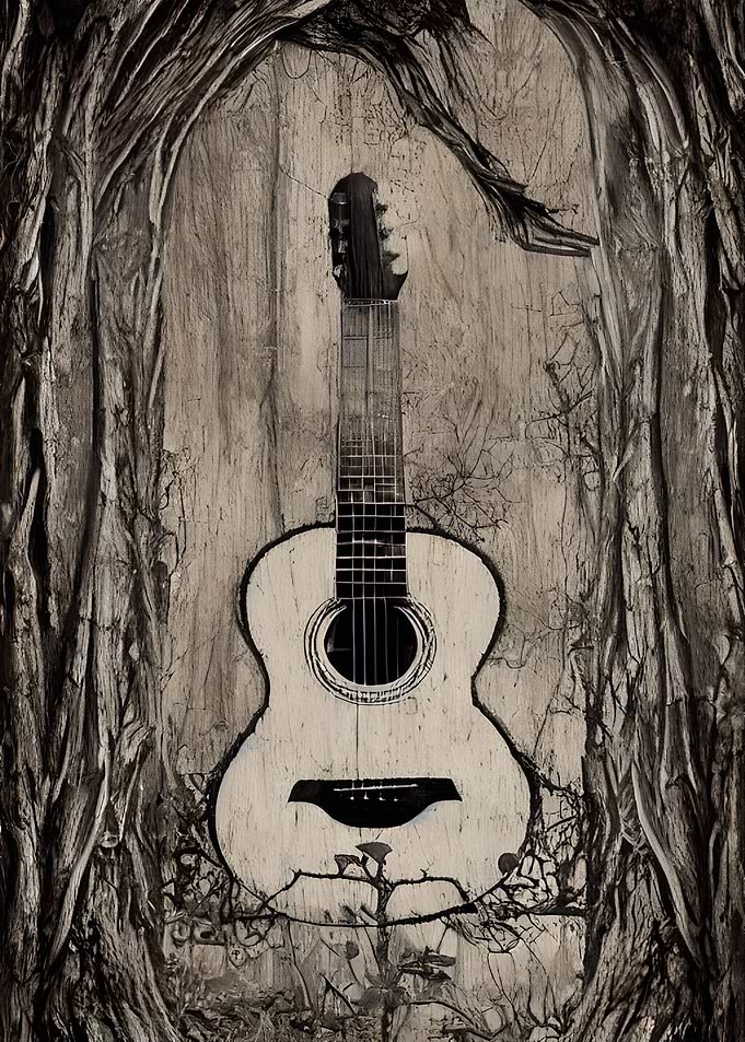 Wooden Guitar Music
