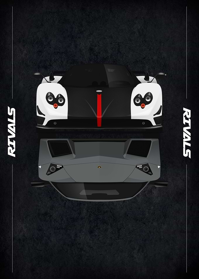Zonda Cinque VS Reventon