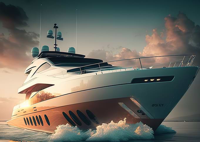 Yacht Sunset
