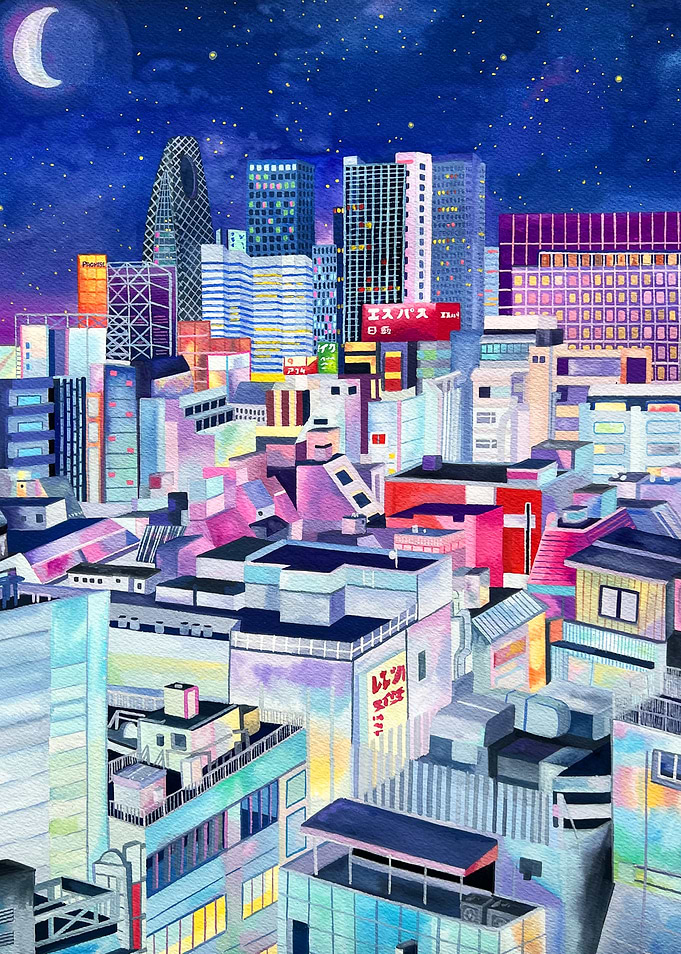Tokyo midnight