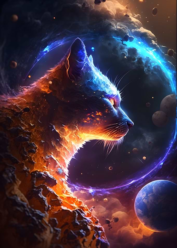 Cat God of the Universe