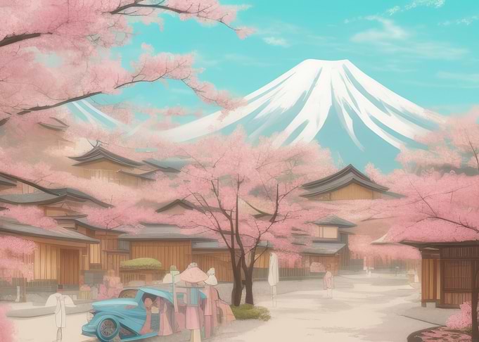 Japanese landscape