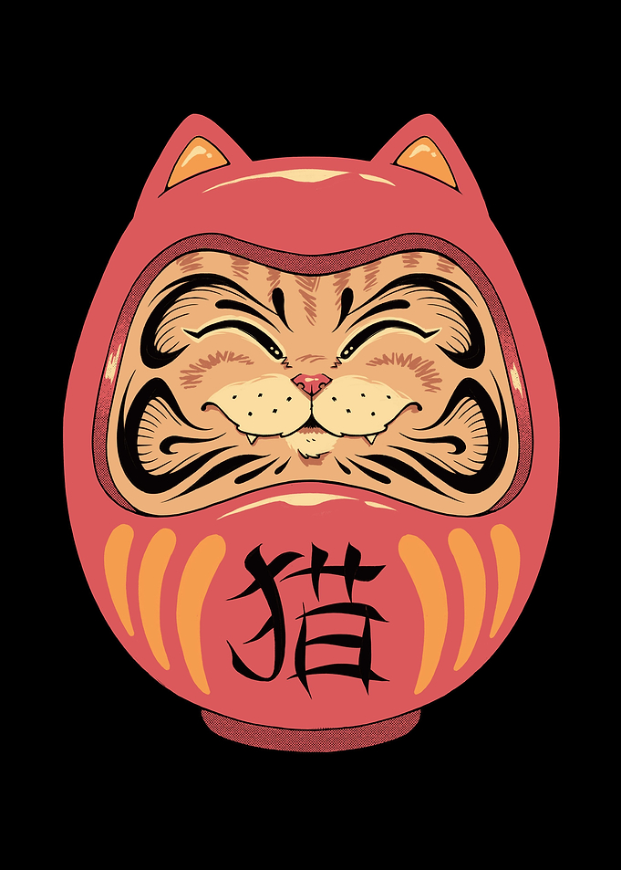 Neko Daruma