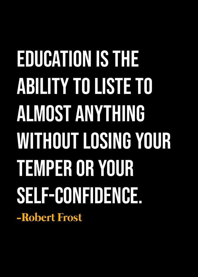 Robert Frost Quote