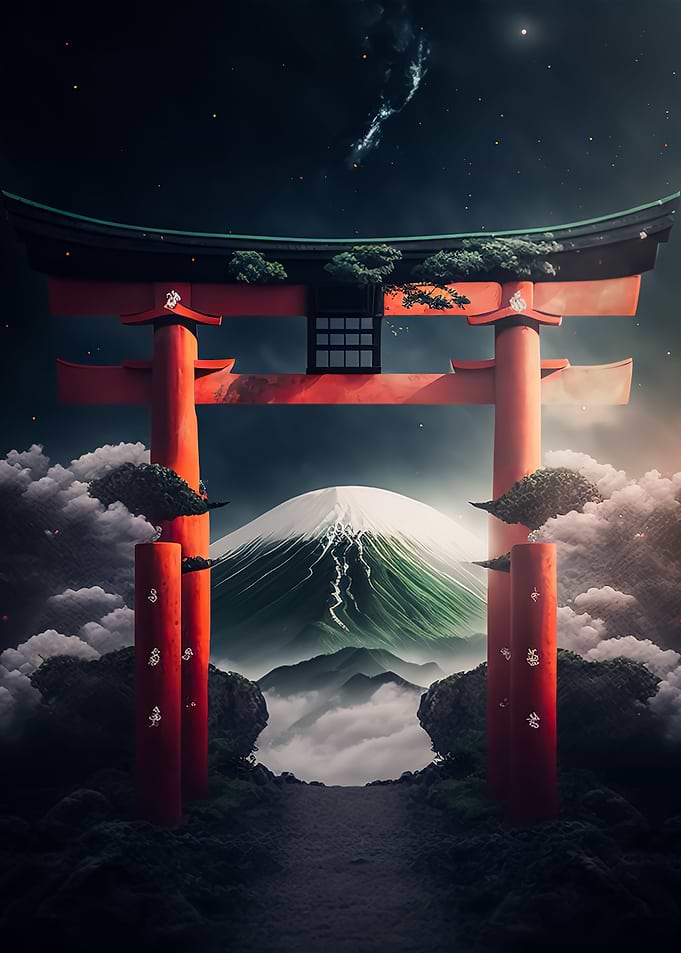 japanese gate anime