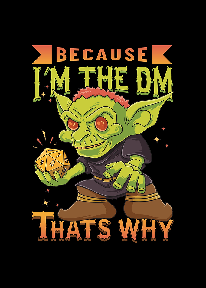 DM Goblin Orc D20 Dice