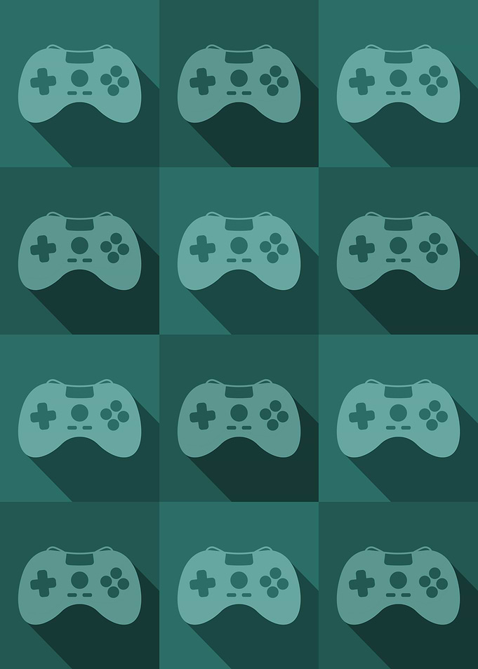 Gamer Controllers Teal