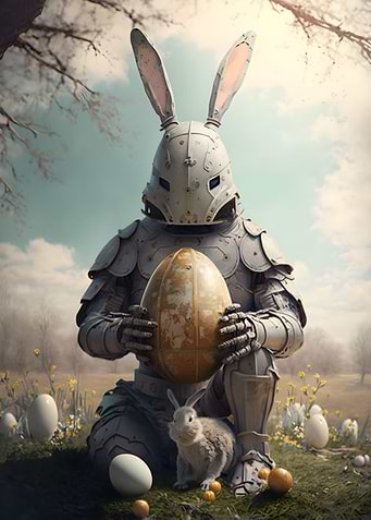 Easter Robot Bunny