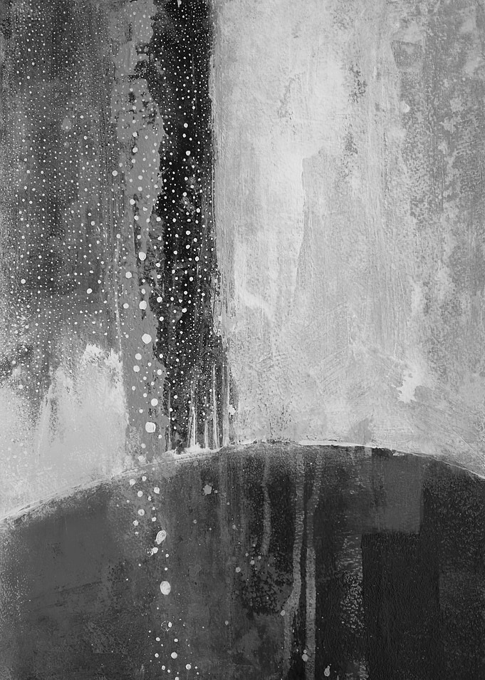 Black white abstract