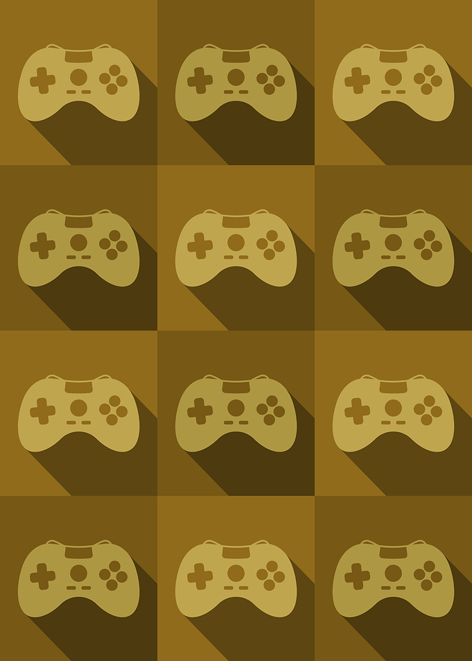 Gamer Controllers Yellow