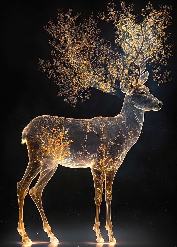 Deer neon