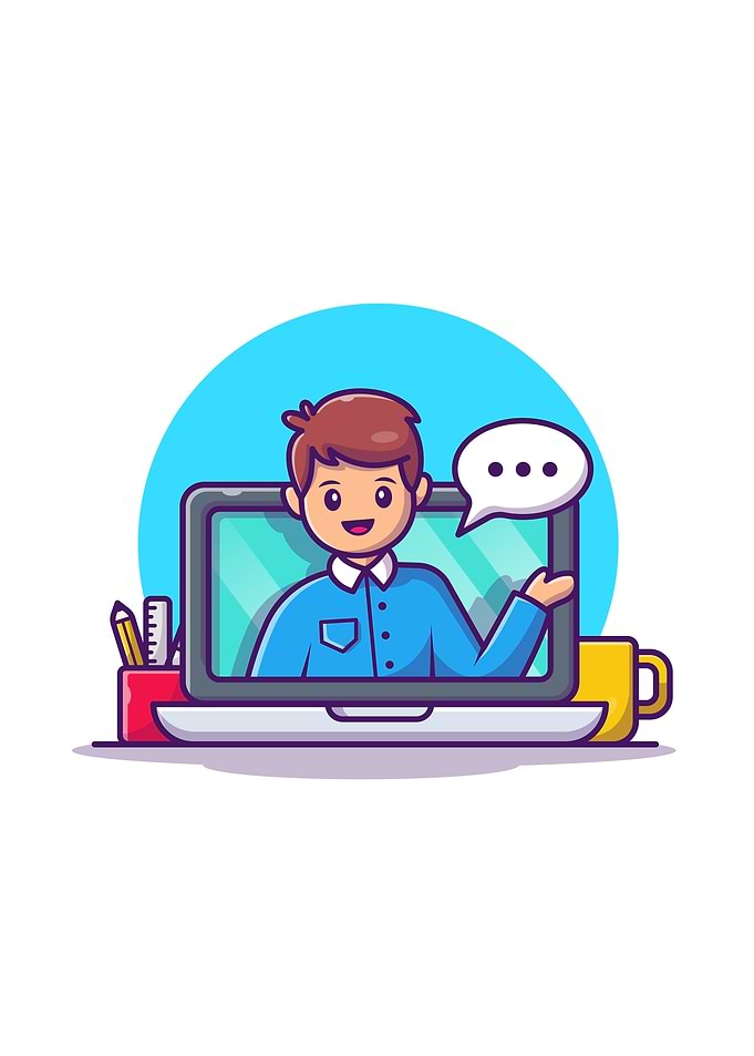 Online Presentation Man