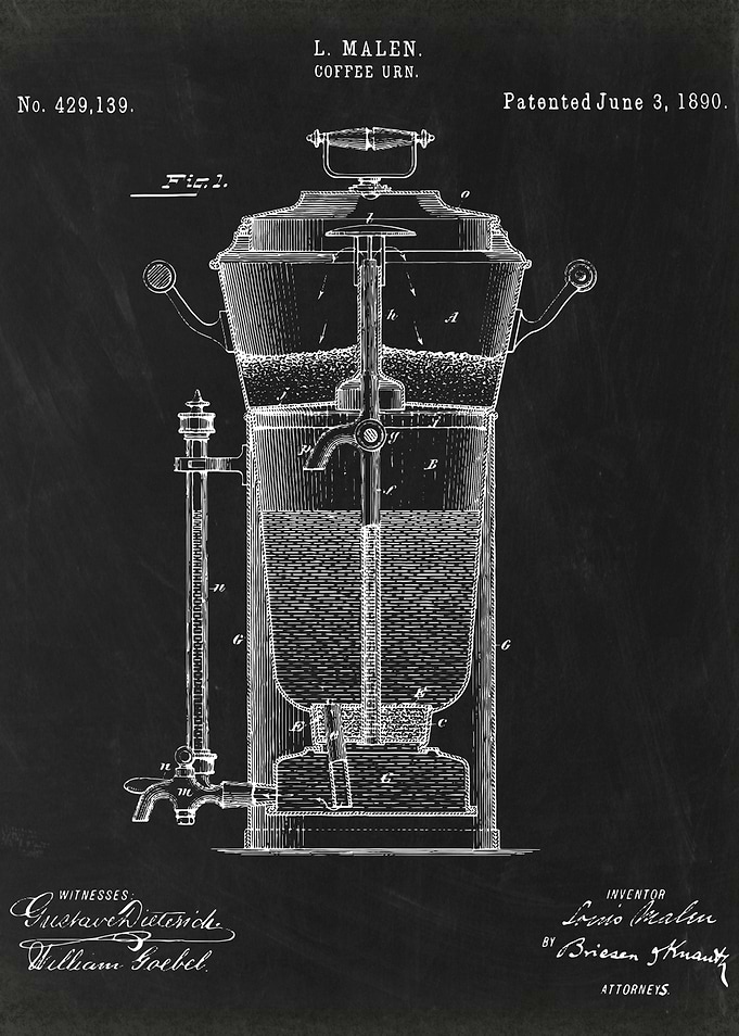 Coffee Urn patent