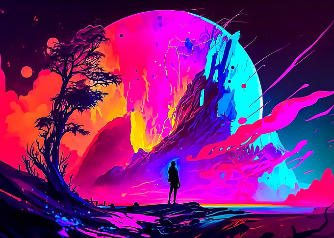 Colorful Landscape