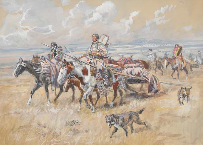 Migrating Indian Tribe
