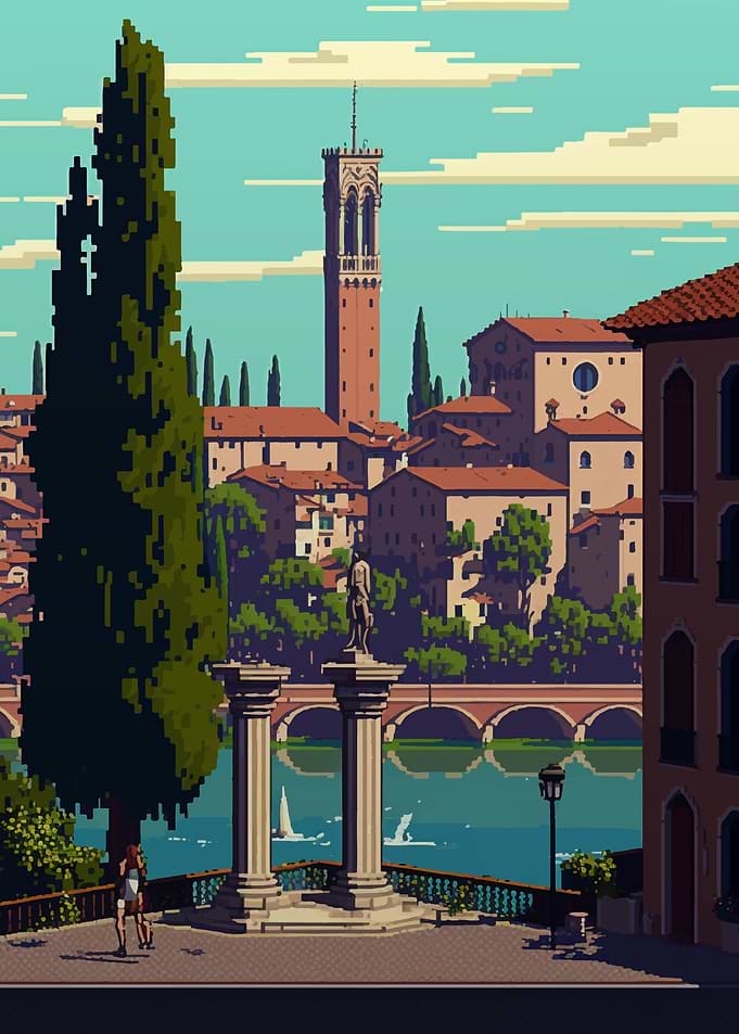 Verona Pixel Art