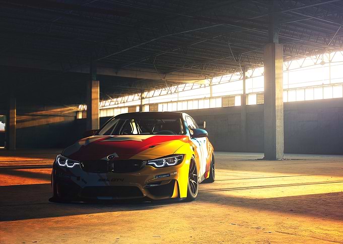 BMW M4 GTCar super car a