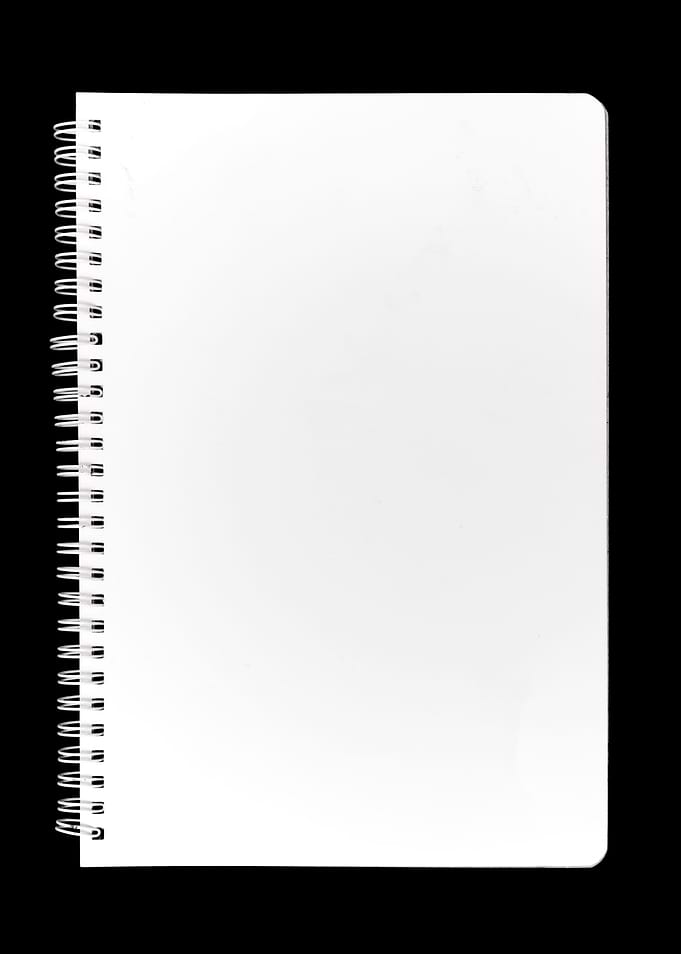 Notebook closed isolated w