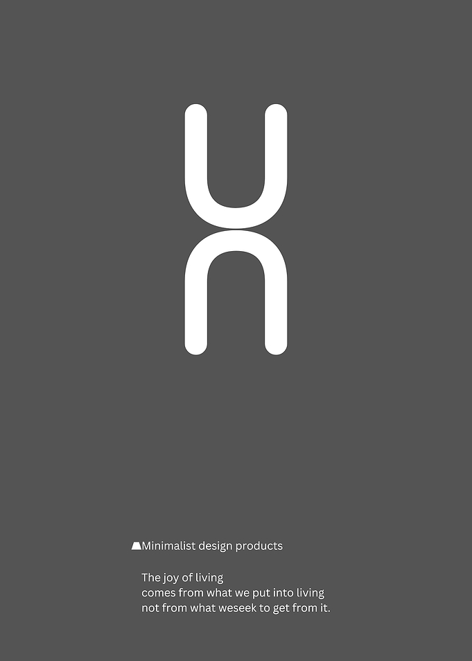 Minimalist design products
