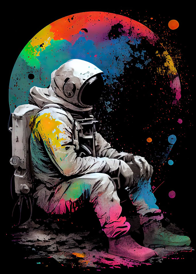 Painting Astronaut