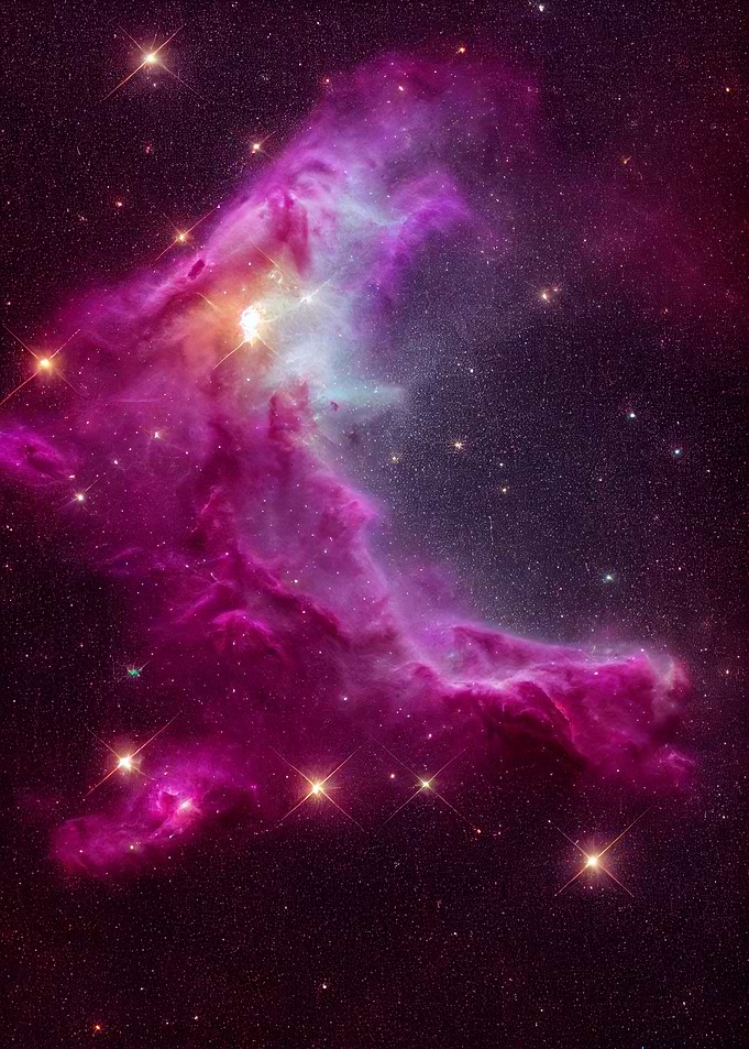 Colorful nebula