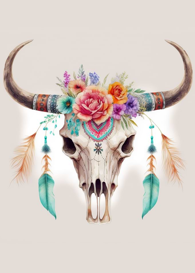 cow skull