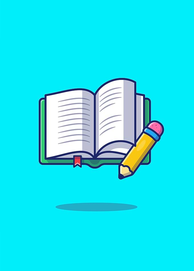 Note Book With Pencil