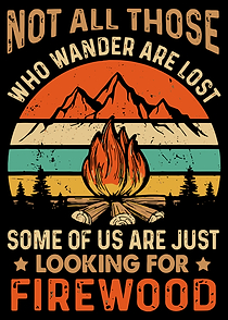 Funny Camping Wander