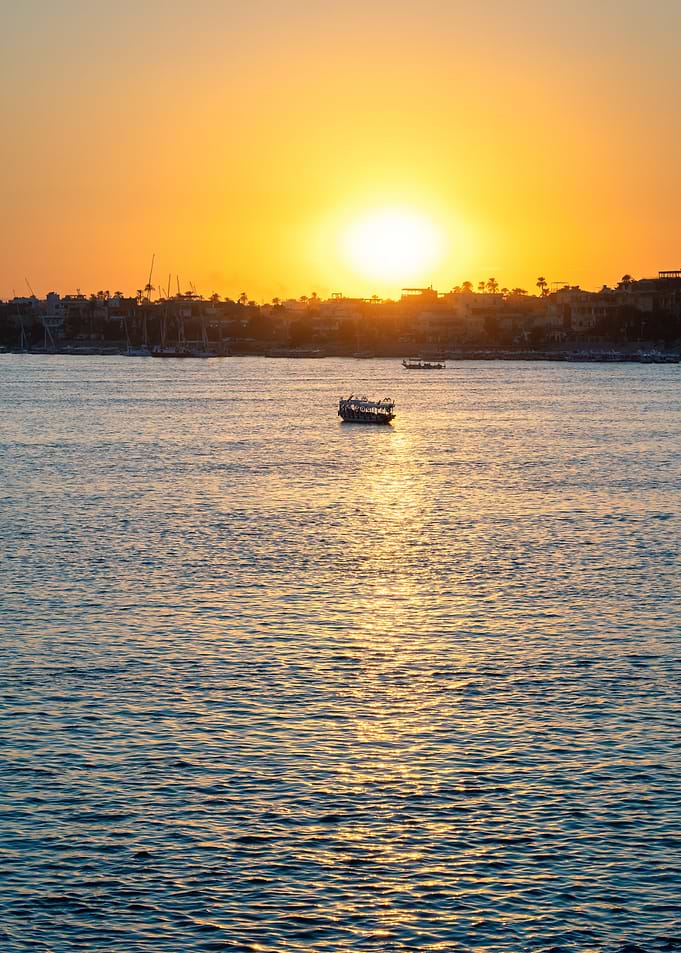 Sunset on the Nile