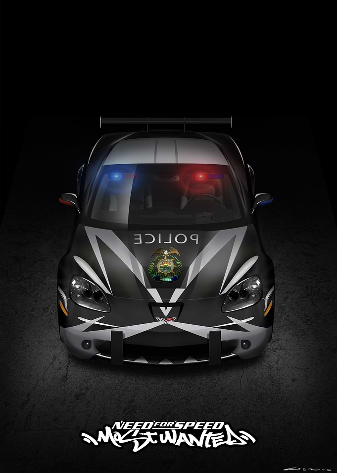 Corvette C6 Police car MW