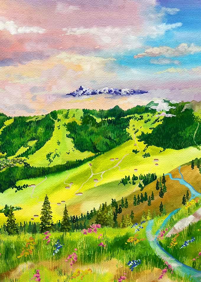 ghibli inspiration nature