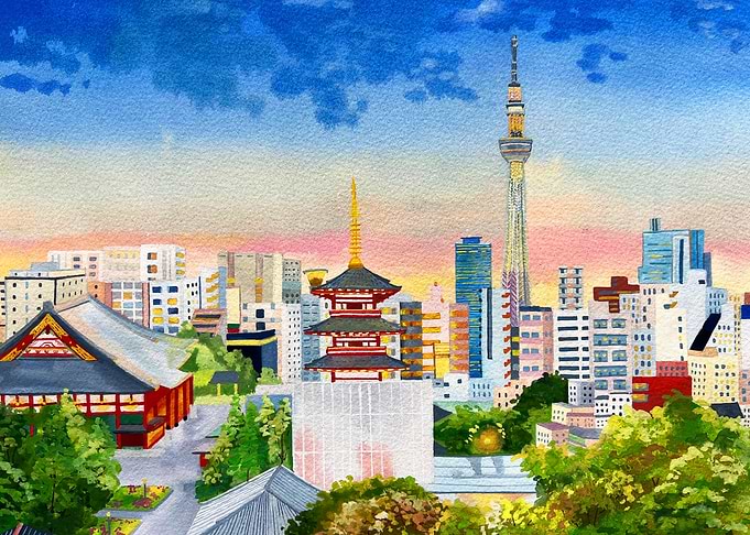 Tokyo view