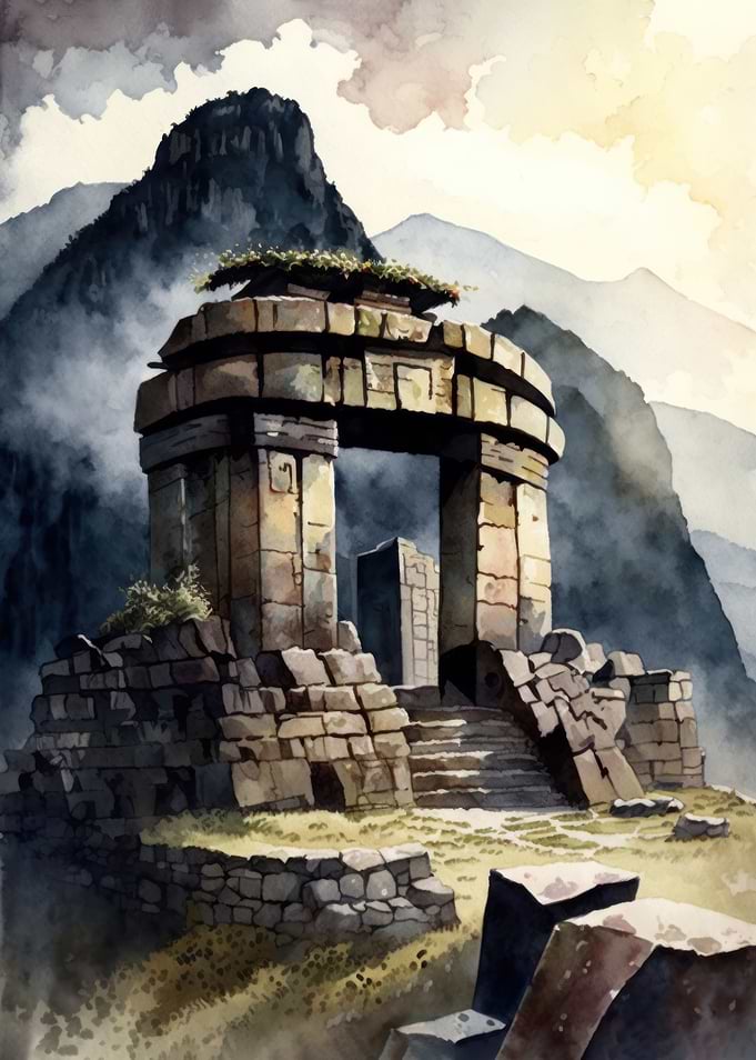 The Temple of the Sun Peru