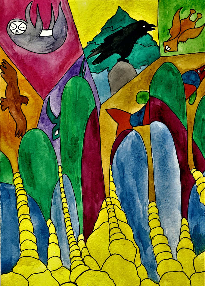 In the cave of evolution