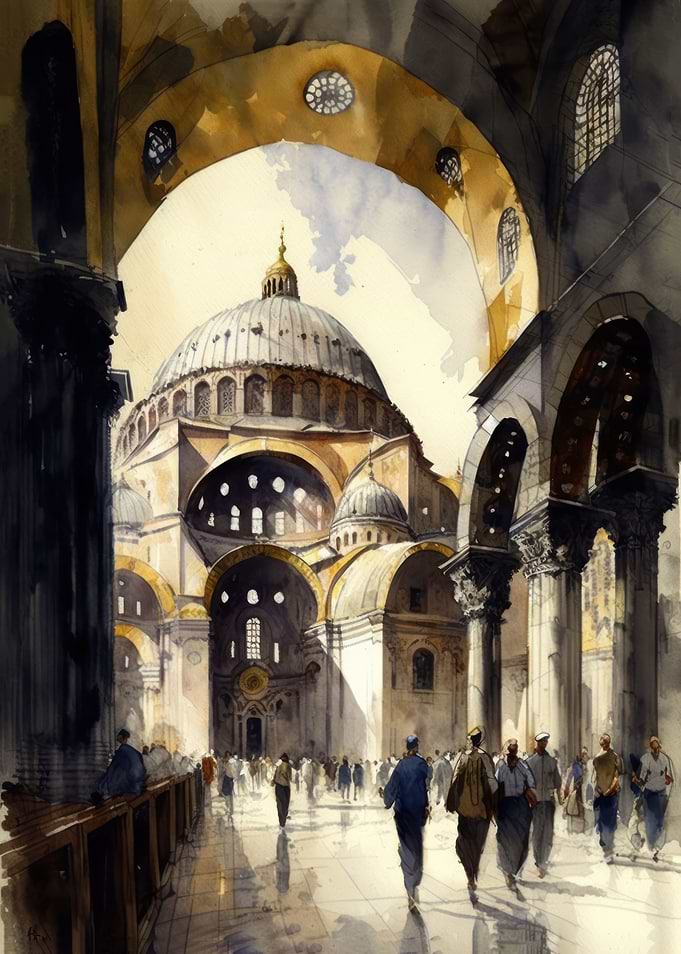 The Hagia Sophia Istanbul