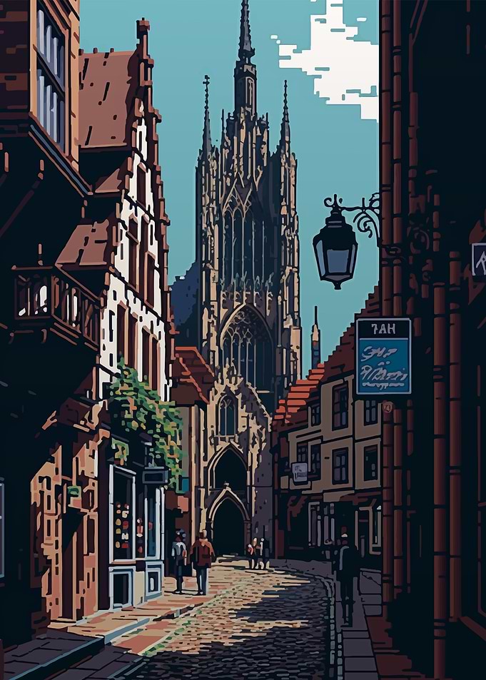 Munster Pixel Art