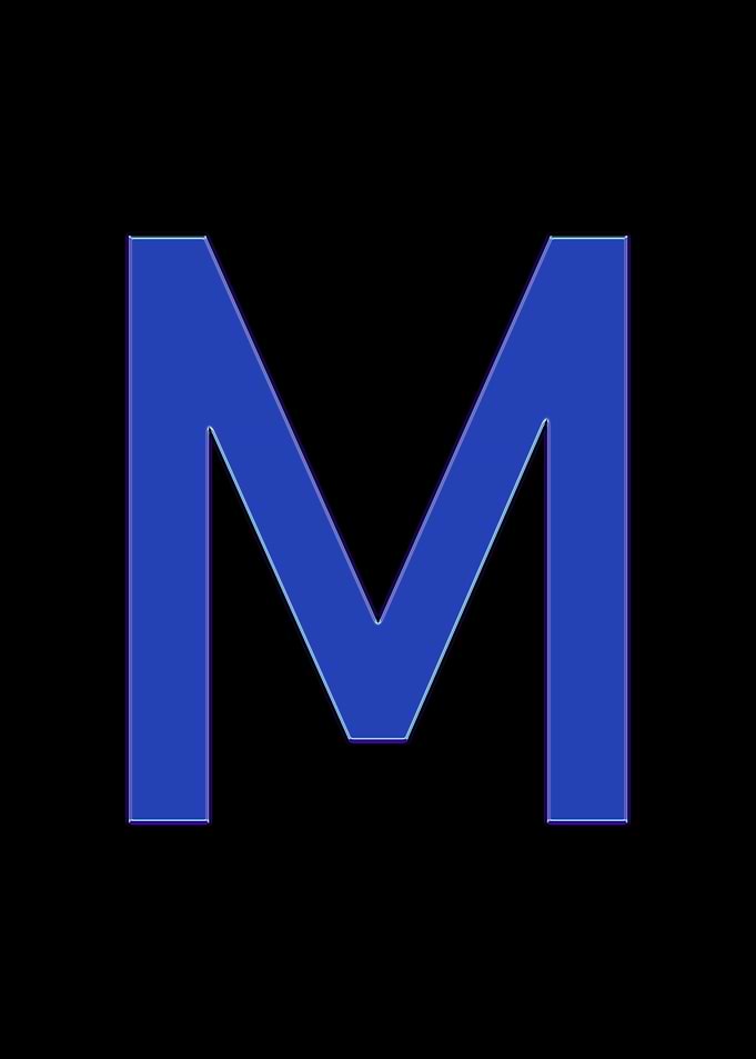 M letter