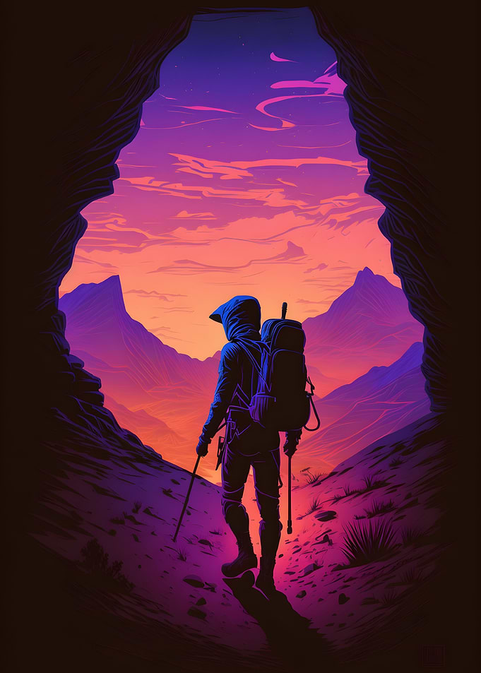 Hiking in Mountains