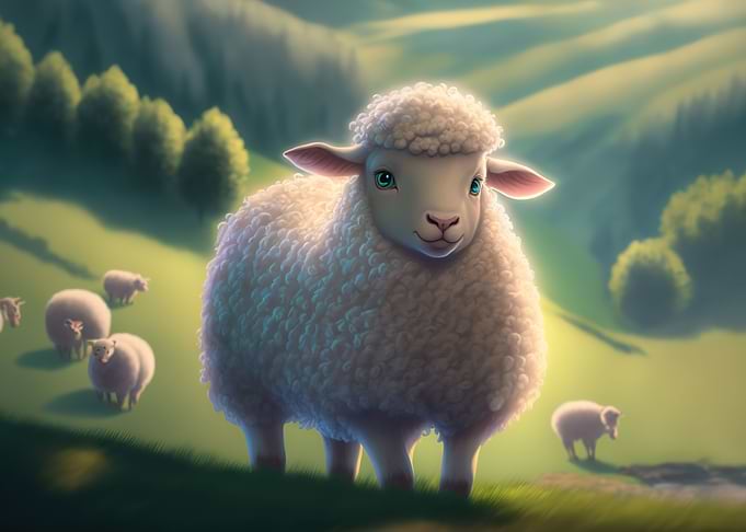 Cute Lamb