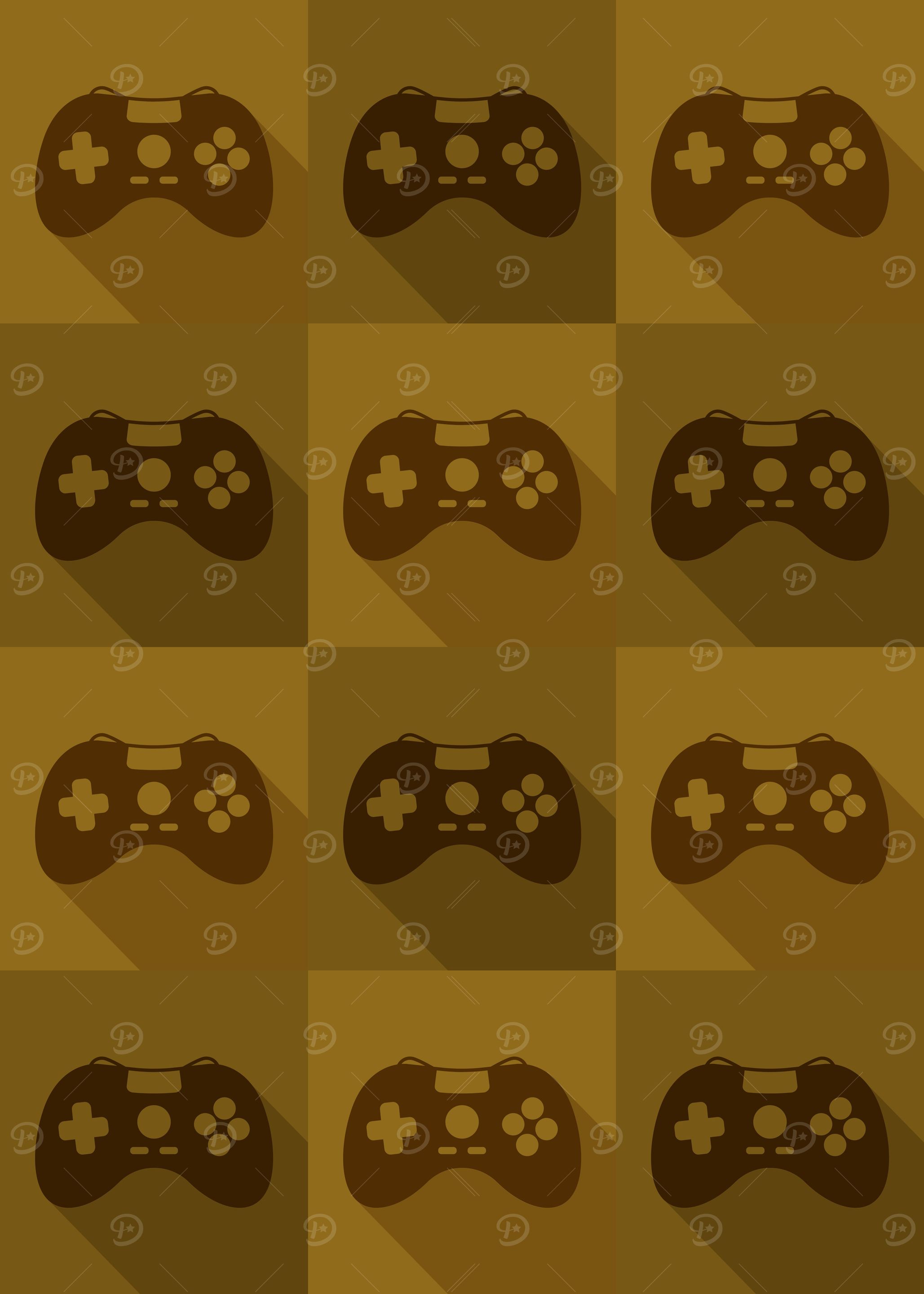 Gamer Controllers Yellow