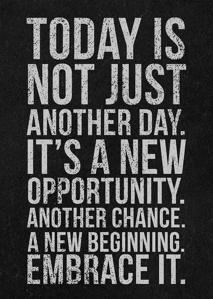 today not just