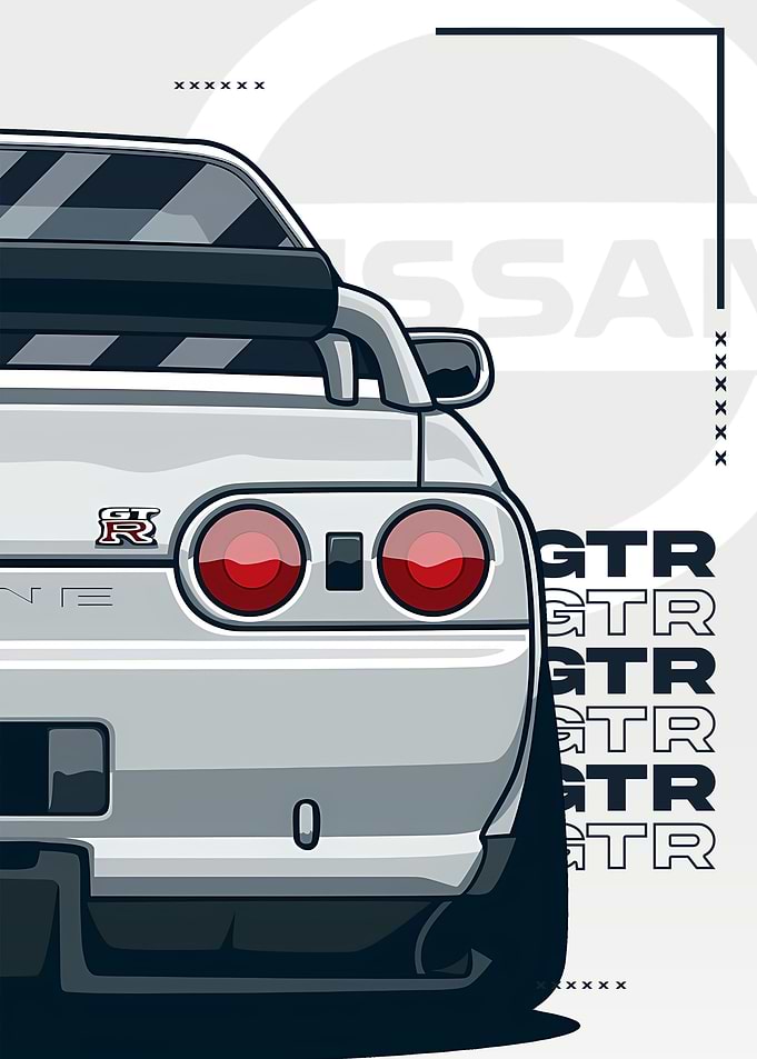 white skyline