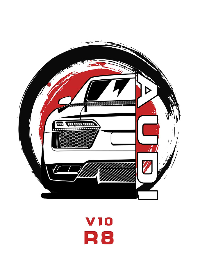 Audi R8 Japan