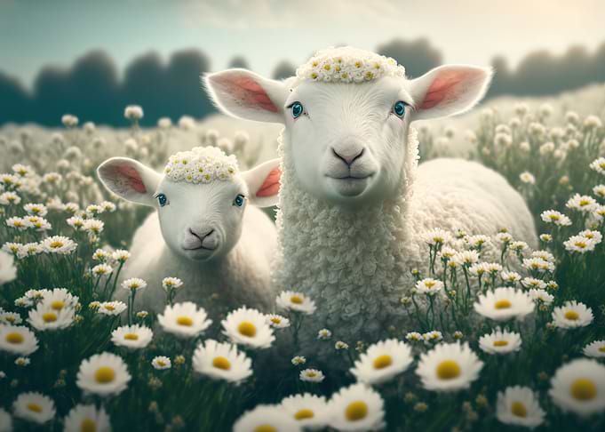 Cute Lamb