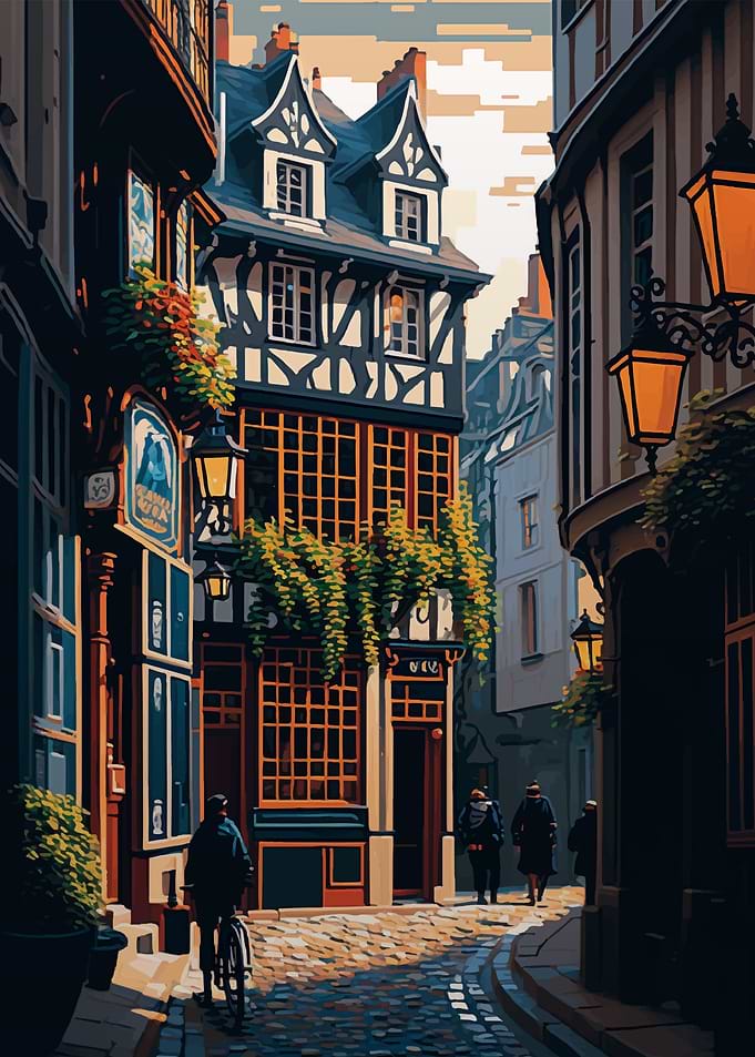 Rennes Pixel Art